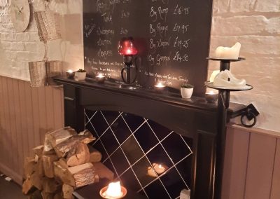 Fire place - warm and cosy